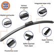 Proton X90 2023 - Present Coating Wiper Blades