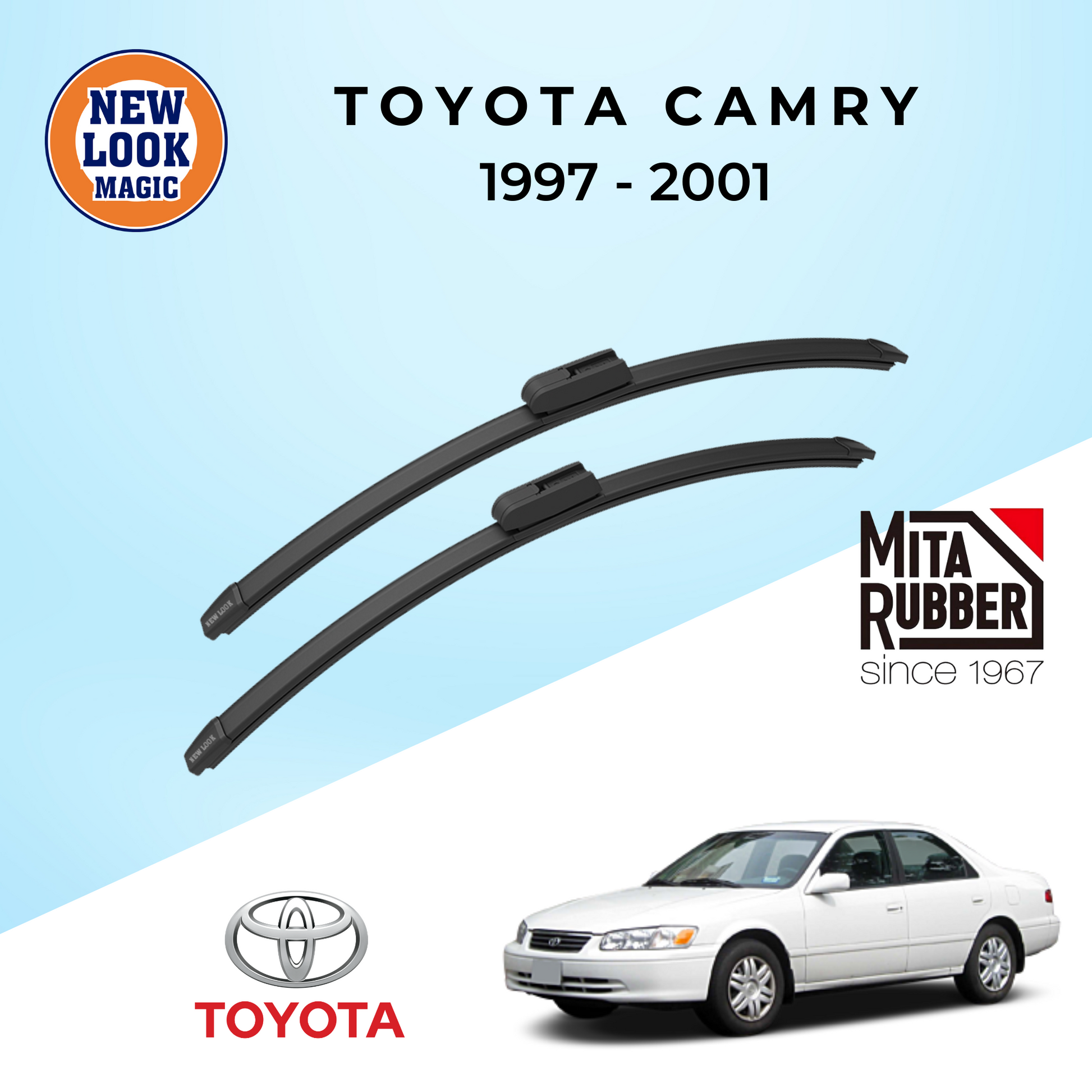 Toyota Camry (XV20) 1997 - 2001 Coating Wiper Blades