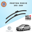 Proton Preve 2012 - 2020 Coating Wiper Blades
