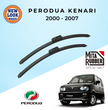 Perodua Kenari 2000 - 2007 Coating Wiper Blades