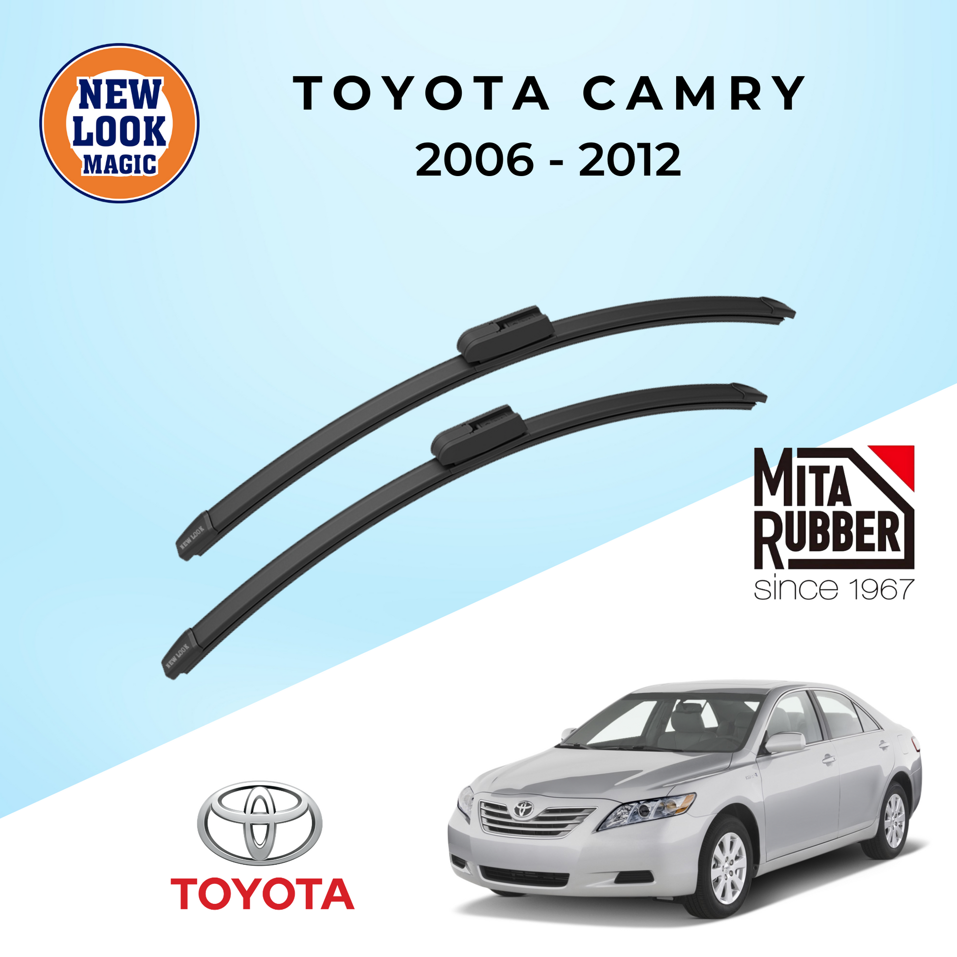 Toyota Camry (XV40) 2006 - 2012 Coating Wiper Blades