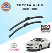 Toyota Corolla Altis (E140) 2008 - 2013 Coating Wiper Blades