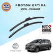 Proton Ertiga 2016 - Present Coating Wiper Blades