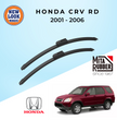 Honda CRV (RD) 2001 - 2006 Coating Wiper Blades