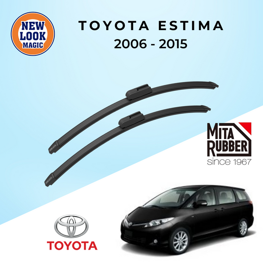 Toyota Estima (ACR50) 2005 - 2015 Coating Wiper Blades