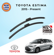 Toyota Estima (ACR50) Facelift 2015 - Present Coating Wiper Blades