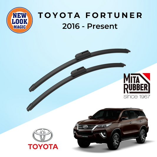 Toyota Fortuner (AN150/AN160) 2016 - Present Coating Wiper Blades