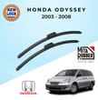 Honda Odyssey (RB1/C7/C1) 2003 - 2008 Coating Wiper Blades