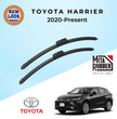 Toyota Harrier (XU80) 2020-Present Coating Wiper Blades