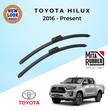 Toyota Hilux (Revo/Rocco) 2016 - Present Coating Wiper Blades