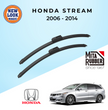 Honda Stream (RN6) 2006 - 2014 Coating Wiper Blades