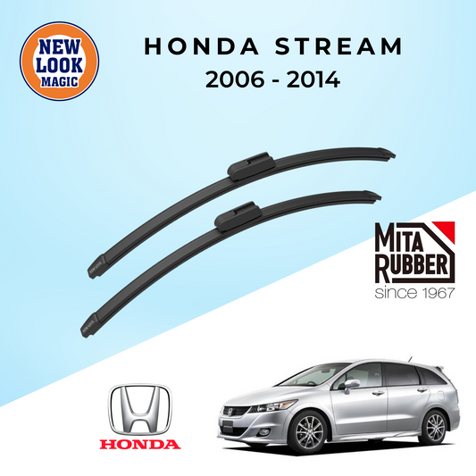 Honda Stream (RN6) 2006 - 2014 Coating Wiper Blades