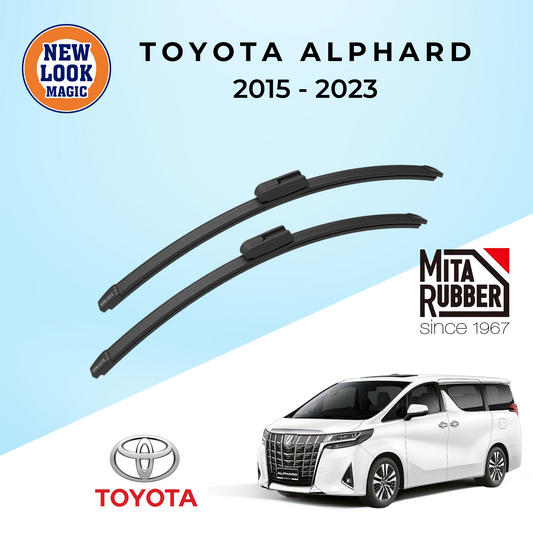 Toyota Alphard (ANH30) 2015 - 2023 Coating Wiper Blades