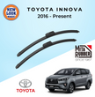 Toyota Innova (AN140) 2016 - Present Coating Wiper Blades