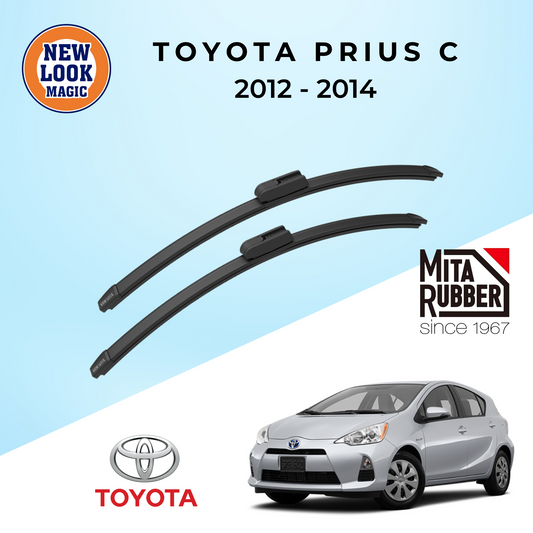 Toyota Prius C 2012 - 2014 Coating Wiper Blades