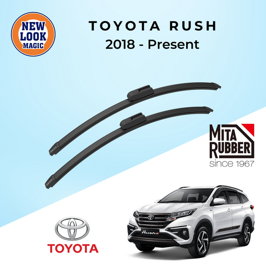 Toyota Rush (F800/F850) 2018 - Present Coating Wiper Blades