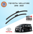 Toyota Vellfire (AH30) 2016 - 2023 Coating Wiper Blades