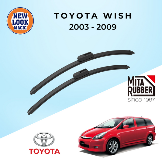 Toyota Wish (AE10) 2003 - 2009 Coating Wiper Blades