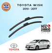 Toyota Wish ZGE (AE20) 2010 - 2017 Coating Wiper Blades