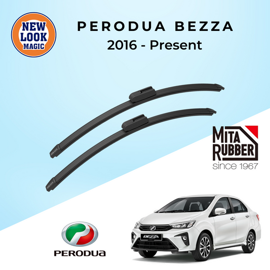 Perodua Bezza 2016 - Present Coating Wiper Blades