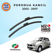 Perodua Kancil 2003 - 2007 Coating Wiper Blades