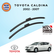 Toyota Caldina 2002 - 2007 Coating Wiper Blades